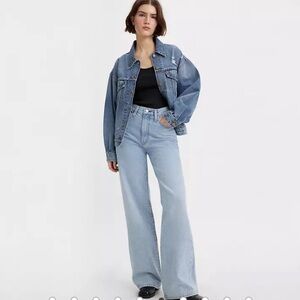 Levi’s wide leg ribcage